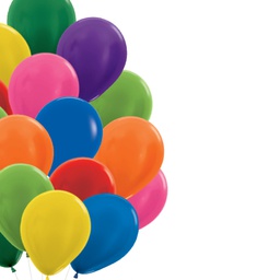 [720500] Shimmer Assorted 30cm Round Balloon 18pk
