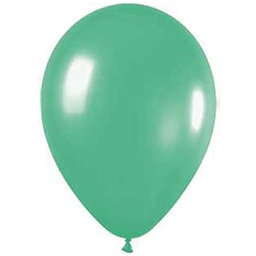 [720530] Shimmer Green 30cm Round Balloon 18pk