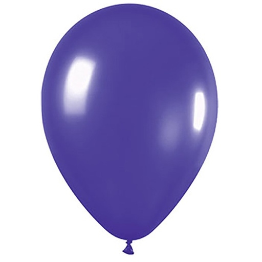 Shimmer Purple 30cm Round Balloon 18pk