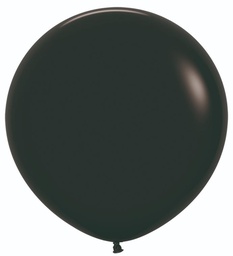 [7091080] Matte Black 90cm Balloon 1pk