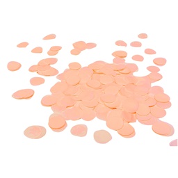 [400028] FS Round Paper Confetti Peach 15g