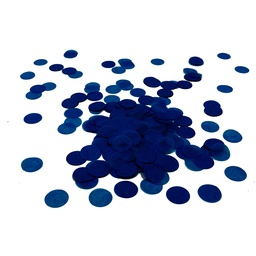 [400029] FS Round Paper Confetti Navy Blue 15g