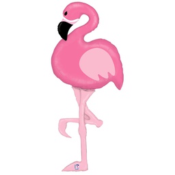 [2535673P] Special Delivery Flamingo Foil 60&quot; 1pk
