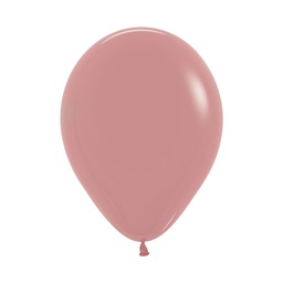 [5061010] Fashion Rosewood 30cm Round Balloon 100pk