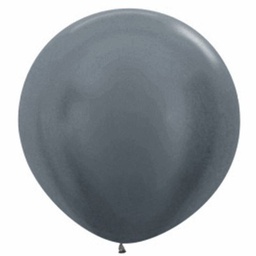 [7091578] Shimmer Graphite 90cm Balloon 1pk (D)