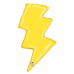 [2535868P] Lightning Bolt Shape Foil 36&quot; 1pk