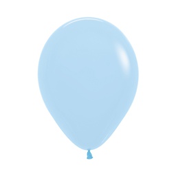[5061640] Pastel Blue 30cm Round Balloon 100pk