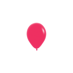 [5031014] Fashion Raspberry 12cm Round Balloon 100pk