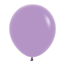 [7042050] Matte Lilac 45cm Round Balloons 6pk