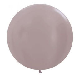 [7062479] Shimmer Greige 60cm Round Balloons 2pk (D)