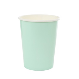 [6130MTP] FS Paper Cup Mint Green 260ml 10pk (D)