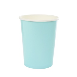 [6130PBP] FS Paper Cup Pastel Blue 260ml 10pk (D)