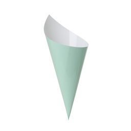 [6210MTP] FS Paper Snack Cone Mint Green 10pk (D)
