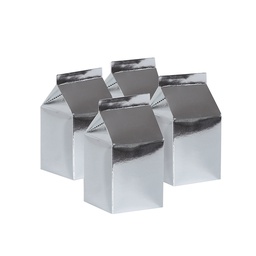 [6220MSP] FS Milk Box Metallic Silver 10pk (D)