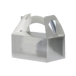 [6230MSP] FS Lunch Box Metallic Silver 5pk