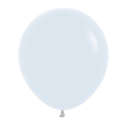 [5042005] Fashion White 45cm Round Balloons 50pk