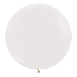 [5062390] Crystal Clear 60cm Round Balloons 10pk