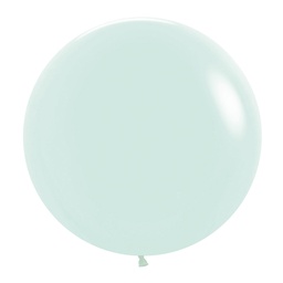 [5062630] Pastel Green 60cm Round Balloons 10pk