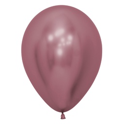 [5050909] Reflex Pink 30cm Round Balloon 50pk
