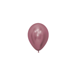 [7031909] Reflex Pink 12cm Round Balloon 20pk