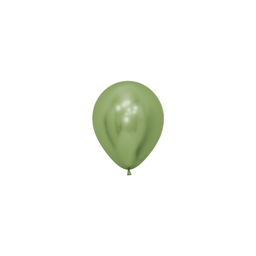 [7031931] Reflex Lime Green 12cm Round Balloon 20pk