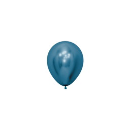 [7031940] Reflex Blue 12cm Round Balloon 20pk