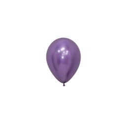 [7031951] Reflex Purple 12cm Round Balloon 20pk
