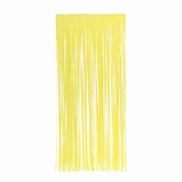 [5350PY] FS Matte Curtains 90x 200cm - Pastel Yellow