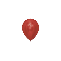 [7031915] Reflex  Red 12cm Round Balloon 20pk