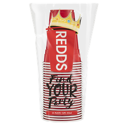 [6024RP] Redds -  Red Cup Lrg 425ml  25pk