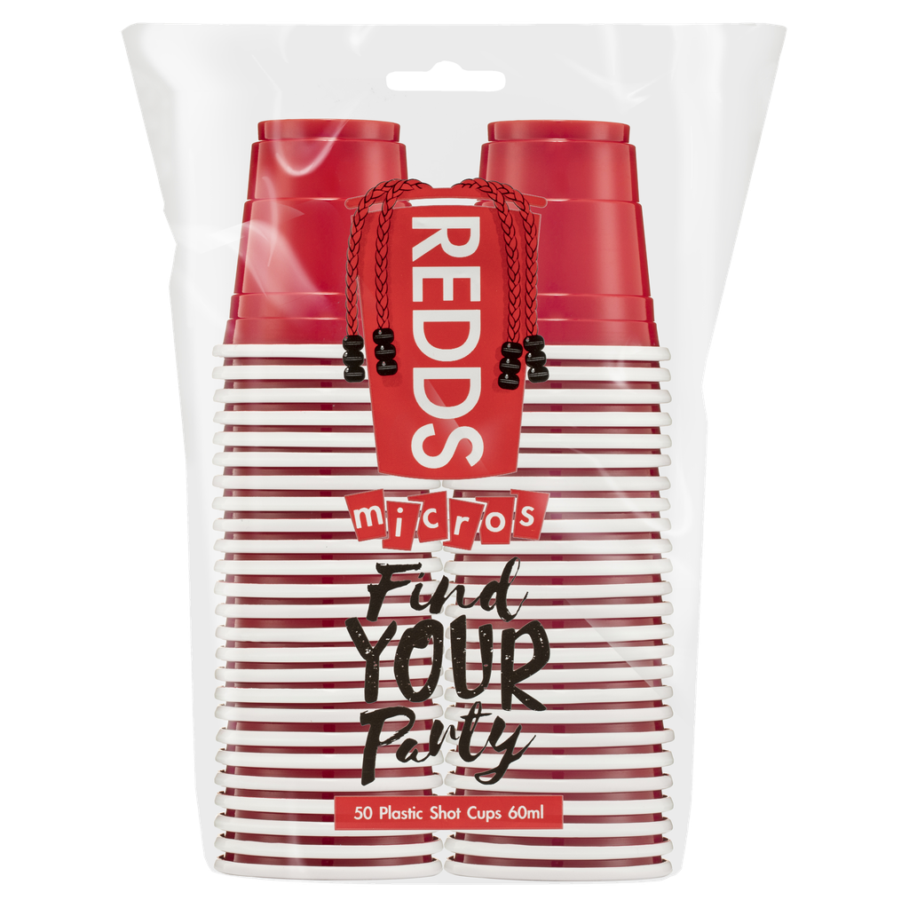 Redds -  Red Shot Cup 60ml 50pk