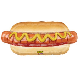 [2535723P] Shape Mighty Hotdog Foil 34&quot; 1pk New