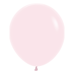 [7042609] Matte Pastel Pink 45cm Round Balloons 6pk