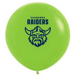 [NRL201] Raiders Printed 90cm Jumbo Balloons 1pk