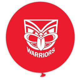[NRL202] Warriors Printed 90cm Jumbo Balloons 1pk
