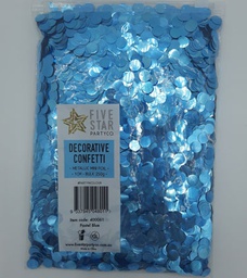 [400061] FS Round Foil Confetti Pastel Blue 250g /1cm
