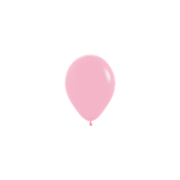 [7031009] Matte Pink 12cm Round Balloon 20pk