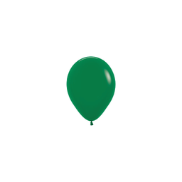 [7031032] Matte Forest Green 12cm Round Balloon 20pk