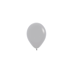 [7031081] Matte Grey 12cm Round Balloon 20pk