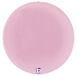 [2525033P] Globe Solid Pastel Pink  22&quot; 1pk