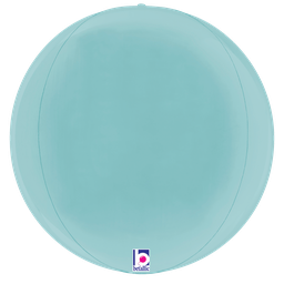 [2525037P] Globe Solid Pastel Blue 22&quot; 1pk