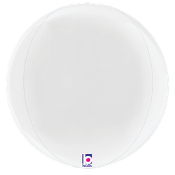[2525038P] Globe Solid White 22&quot; 1pk