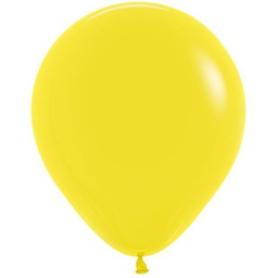 [5042020] Fashion Yellow 45cm Round Balloons 50pk