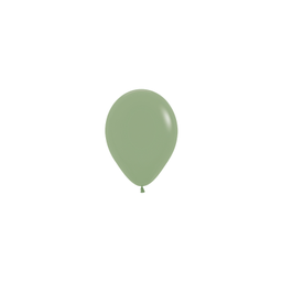 [5031027] Fashion Eucalyptus 12cm Round Balloon 100pk