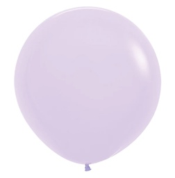 [7091650] Matte Pastel Lilac 90cm Round Balloon 1pk