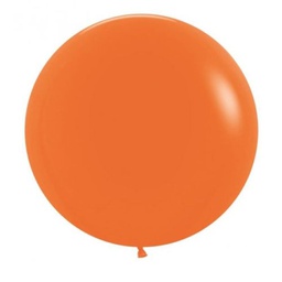 [5062061] Fashion Orange 60cm Round Balloons 10pk