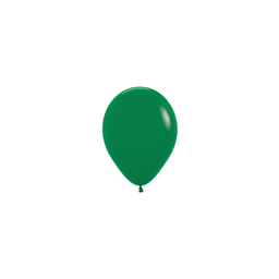 [7031030] Matte Green 12cm Round Balloon 20pk