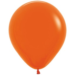 [5042061] Fashion Orange 45cm Round Balloons 50pk