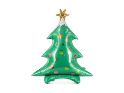 [26114] PD Foil Balloon Matte Christmas Tree with Star 1pkt 78x94CM
