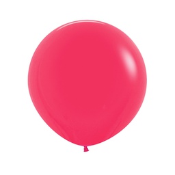 [7042014] Matte Raspberry 45cm Round Balloons 6pk